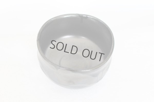 Photo9: Mino Japanese pottery tea ceremony matcha bowl kuro black shining glaze chawan