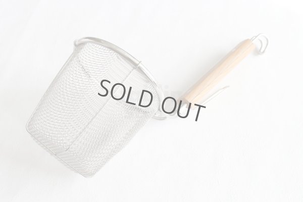 Photo6: ramen strainer stainless steel shin noodle for professional 140 x 130 mm