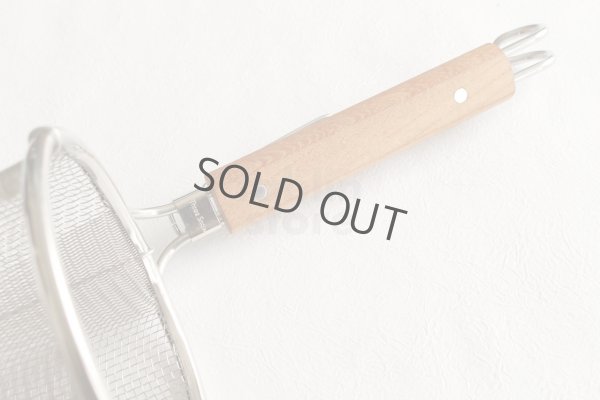 Photo3: ramen strainer stainless steel shin noodle for professional 140 x 130 mm