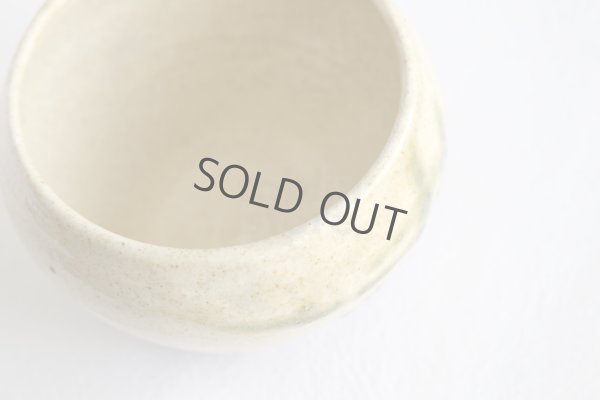 Photo3: Shigaraki pottery Japanese matcha tea bowl chawan ippuku green midori