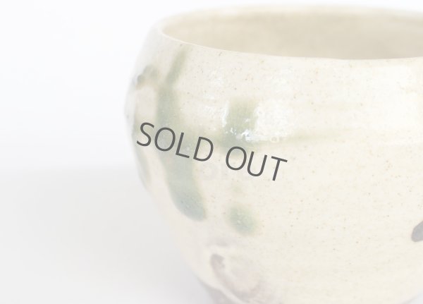 Photo8: Shigaraki pottery Japanese matcha tea bowl chawan ippuku green midori
