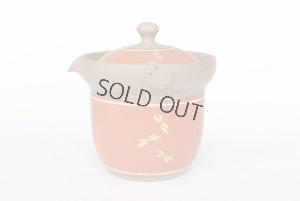 Photo8: Tokoname ware Japanese tea pot tosei dragonfly cover ceramic tea strainer 150ml