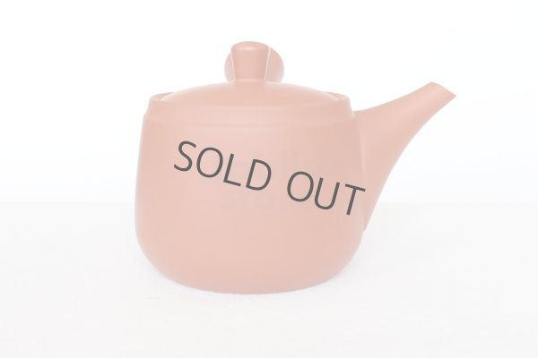 Photo4: Tokoname tea pot kyusu Jinsui Kiwami shudei red oke gata 400ml