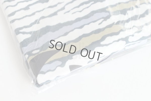 Photo6: Japanese floor pillow cushion cover zabuton cotton Hokusai Mt.Fuji 55 x 59cm