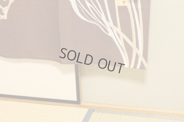 Photo6: Noren CSMO Japanese door curtain Modern Calla 85 x 170cm