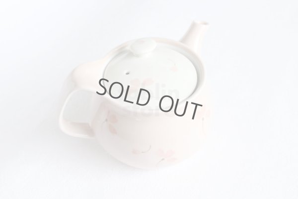Photo3: Arita yaki ware Sakura pink Japanese tea pot 450ml