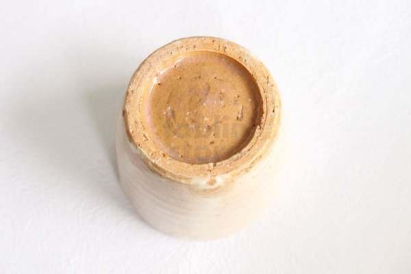 Photo8: Hagi Senryuzan climbing kiln Japanese pottery tumbler Sobachoko cup san set of 2