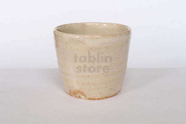 Photo6: Hagi Senryuzan climbing kiln Japanese pottery tumbler Sobachoko cup san set of 2