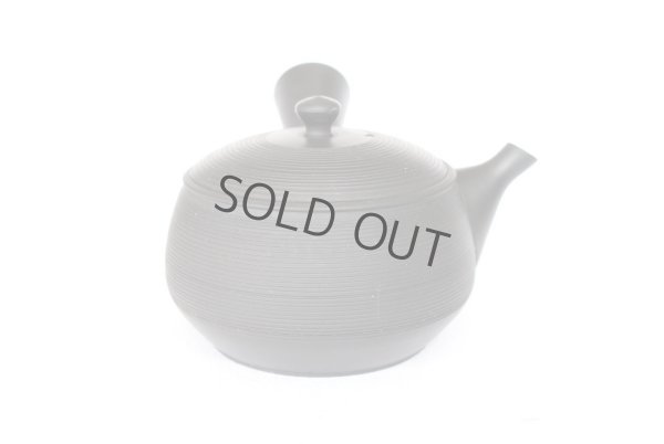 Photo3: Tokoname YT ware Japanese tea pot Gyokko ceramic tea strainer black syudei 300ml