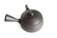 Photo5: Tokoname YT ware Japanese tea pot Gyokko ceramic tea strainer black syudei 300ml