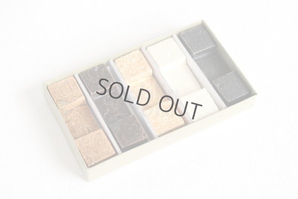 Photo11: Shigaraki pottery tsuchi block 5 colors Japanese chopsticks rest set of 5