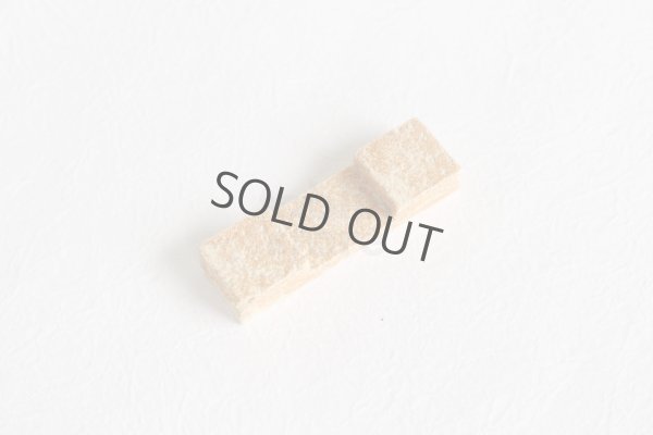 Photo7: Shigaraki pottery tsuchi block 5 colors Japanese chopsticks rest set of 5