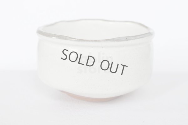 Photo4: Mino yaki ware Japanese tea bowl Kobiki dan chawan Matcha Green Tea