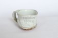 Photo3: Hagi ware Japanese pottery mug coffee tea cup Kashun with saucer 170ml