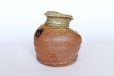 Photo8: Shigaraki pottery MG Japanese wall-hanging vase ko uzukumaru H10.5cm