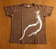 Photo9: Natural and Hand dyes Mitsuru unisexed T-shirt made in Japan climbing eel