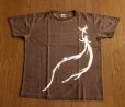 Photo8: Natural and Hand dyes Mitsuru unisexed T-shirt made in Japan climbing eel