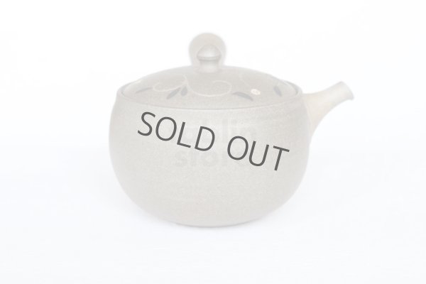 Photo13: Tokoname pottery YT Japanese tea pot kyusu yakishime Yutaka karakusa 300ml