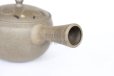 Photo3: Tokoname pottery YT Japanese tea pot kyusu yakishime Yutaka karakusa 300ml