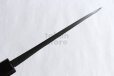 Photo7: Takayuki Iwai white 1 steel Ibuki Kurouchi black Deba D-shape handle 180mm (7)