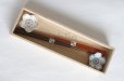 Photo10: Hasami Porcelain Japanese chopsticks & rest Cherry blossoms shape Gift set