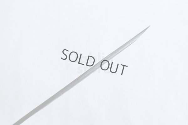 Photo7: Okeya Yasuki white-2 steel Japanese Eel Knife Unagi saki Kansai