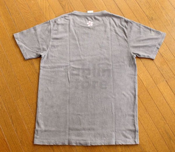 Photo3: Natural and Hand dyes Mitsuru unisexed T-shirt made in Japan cherry kakishibu