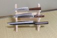 Photo3: Japanese wooden knife stand display holder tower rack for 3 knives