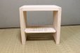 Photo4: Japanese Hiba-Hinoki bath chair natural wood Stool yc H30cm