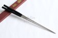 Photo2: Moribashi Chopsticks Honyaki stainless steel Japanese Sushi Chef's Garnishing Round Black plywood any size (2)