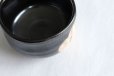 Photo3: Mino yaki ware Japanese tea bowl toga chawan seto tubame black Matcha Green Tea