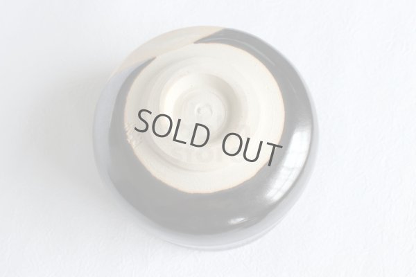 Photo4: Mino yaki ware Japanese tea bowl toga chawan seto tubame black Matcha Green Tea