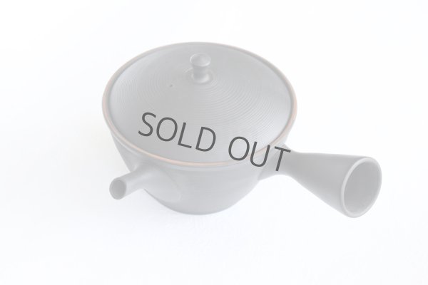 Photo4: Tokoname YT Japanese tea pot kyusu Gyokko line black 300ml