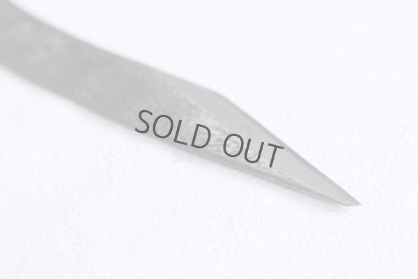 Photo5: Kiridashi Grafting knife Woodworking Okeya Yasuki blue 2 steel Left hand BW 24mm
