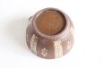 Photo6: Kiyomizu pottery Japanese tea pot Shiboridashi Mishima gold Yoshinobu 160ml