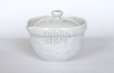 Photo6: Kiyomizu porcelain Japanese tea pot Shiboridashi white crystal glaze Toan 170ml