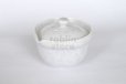 Photo1: Kiyomizu porcelain Japanese tea pot Shiboridashi white crystal glaze Toan 170ml (1)