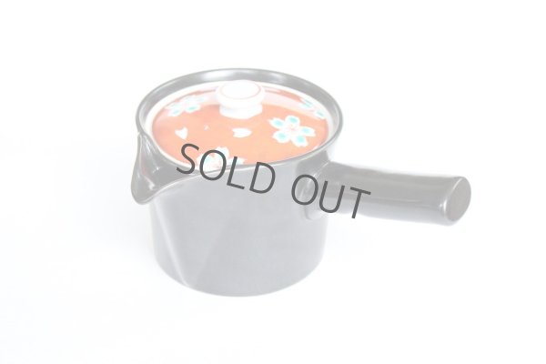 Photo3: Arita Porcelain Japanese tea pot Shunjyu red S type strainer black 375ml