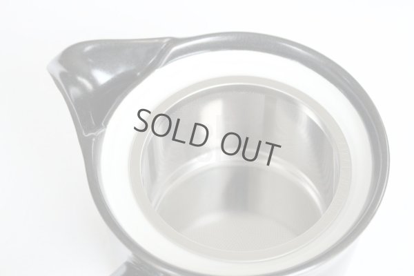 Photo5: Arita Porcelain Japanese tea pot Shunjyu red S type strainer black 375ml