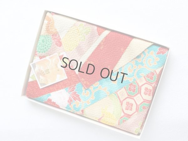 Photo6: Furoshiki Japanese fabric wrapping cloth tabane noshi silk cream 68cm