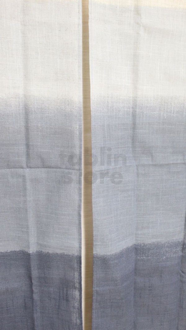 Photo7: Noren Japanese Curtain Doorway NM SD gradation blue 85 x 150 cm