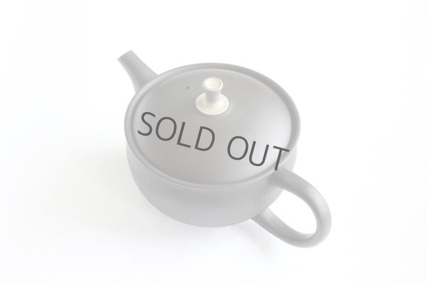 Photo9: Tokoname Japanese tea pot Gyokuryu ceramic tea strainer tsumami-w black 290ml