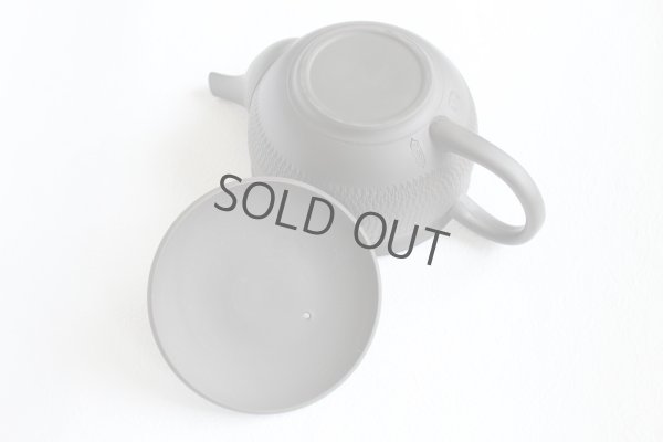Photo4: Tokoname Japanese tea pot Gyokuryu ceramic tea strainer tsumami-w black 290ml