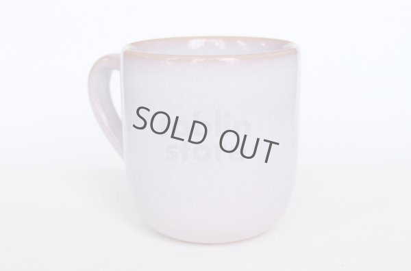 Photo4: Hagi yaki ware Japanese pottery mug coffee cup purple flower 320ml