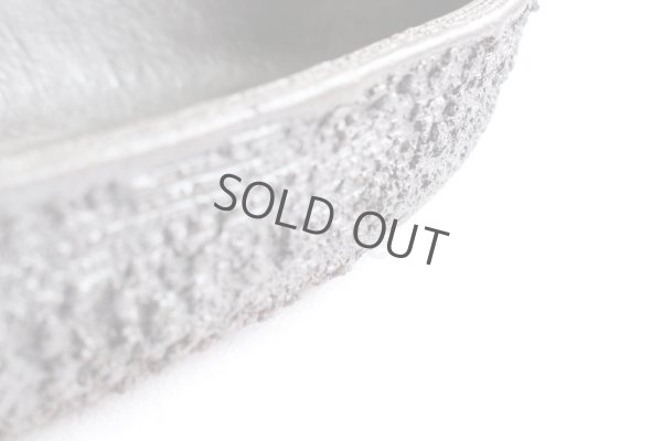 Photo6: Ikebana Suiban Vase Shigaraki Japanese pottery nanban kushime oval kaki W34cm