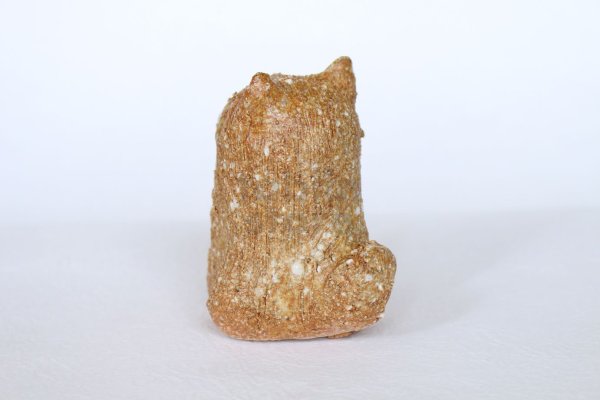 Photo4: Shiba inu dog Shigaraki pottery Japanese doll mame H7cm