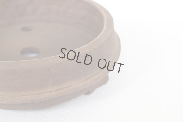 Photo6: Tokoname Bonsai pot garden tree Japanese pottery Izumiya marute take W15cm