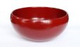 Photo1: Japanese Echizen Urushi lacquer Serving bowl moribachi kodai shu D23cm (1)