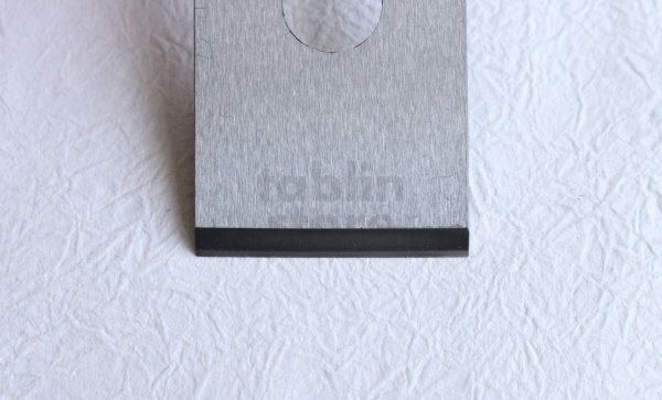 Photo4: Tsunesaburo smoothing plane replacement blade Blue 2 steel any size