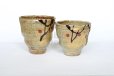 Photo5: Kutani yaki ware Kumi Yunomi Kinpaku kamon Gold Japanese tea cup (set of 2)